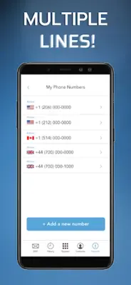 Second Line - US Phone Number android App screenshot 2